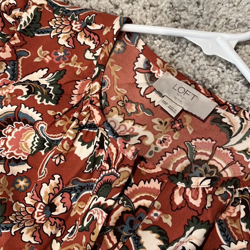 LOFT work dress short sleeve - Picture 2 of 3